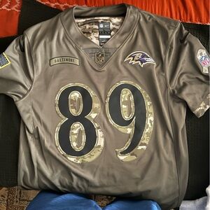 Baltimore Ravens Olive Camo Jersey